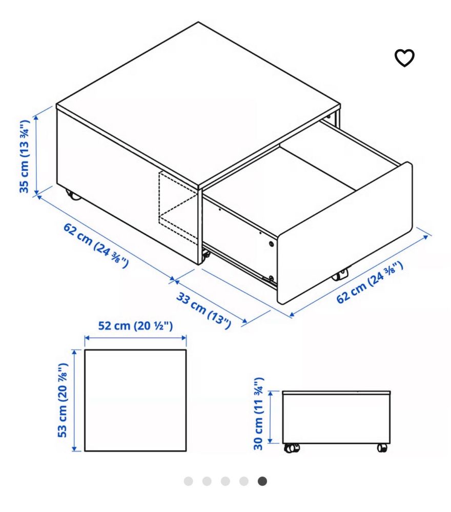 Cama IKEA slakt+ estrado+2 Gavetões