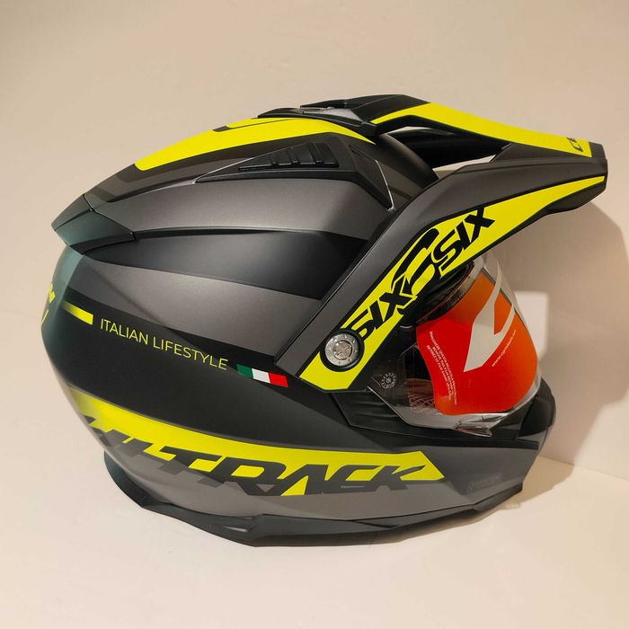 Capacete CGM Dual-sport trail adv mota novo