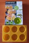 Conjunto de formas em silicone para Cakes ou Brioches individuais