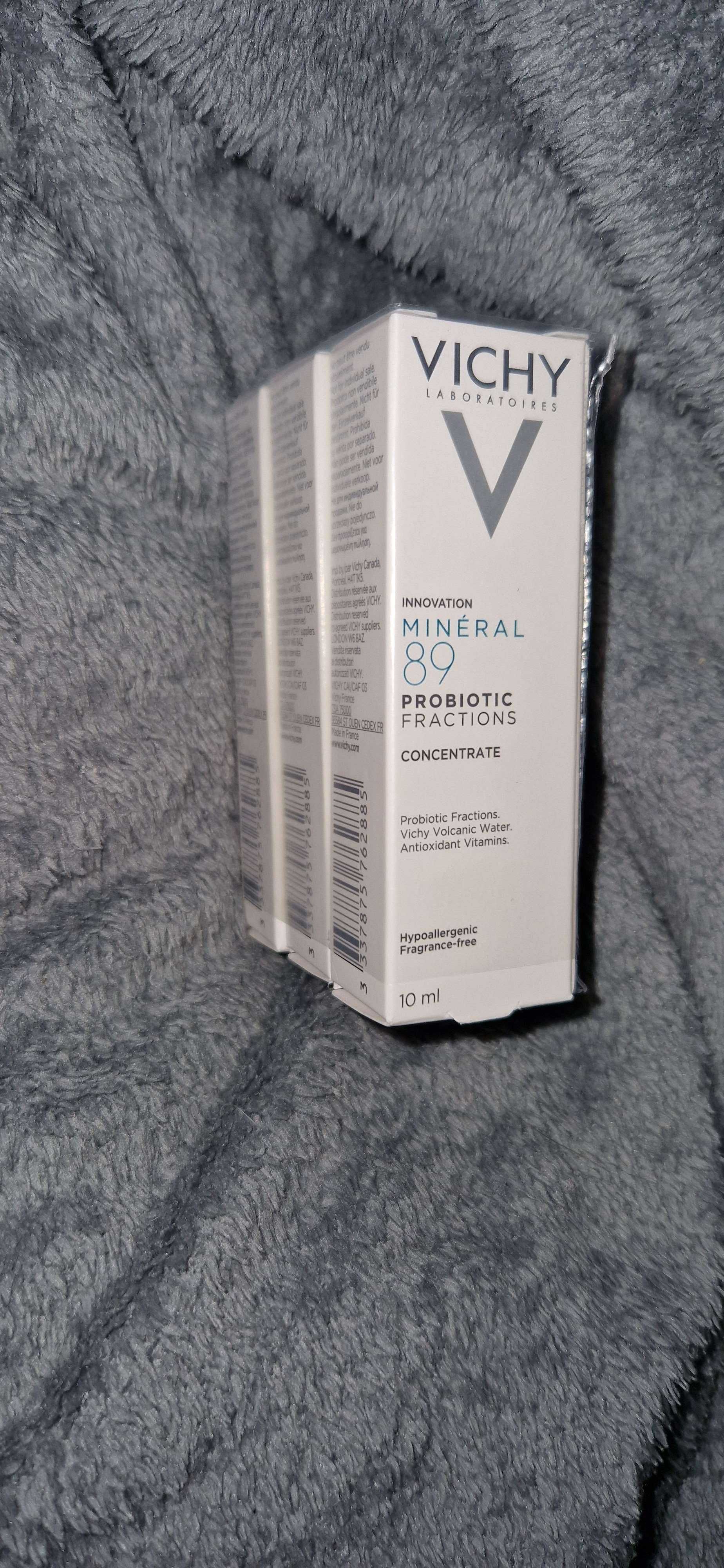 3x Vichy Minéral 89 Probiotic Fractions serum 10ml (30ml łącznie)