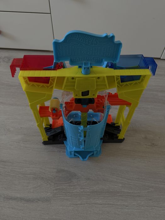 Hot Wheels Myjnia Samochodowa - Jak Nowa