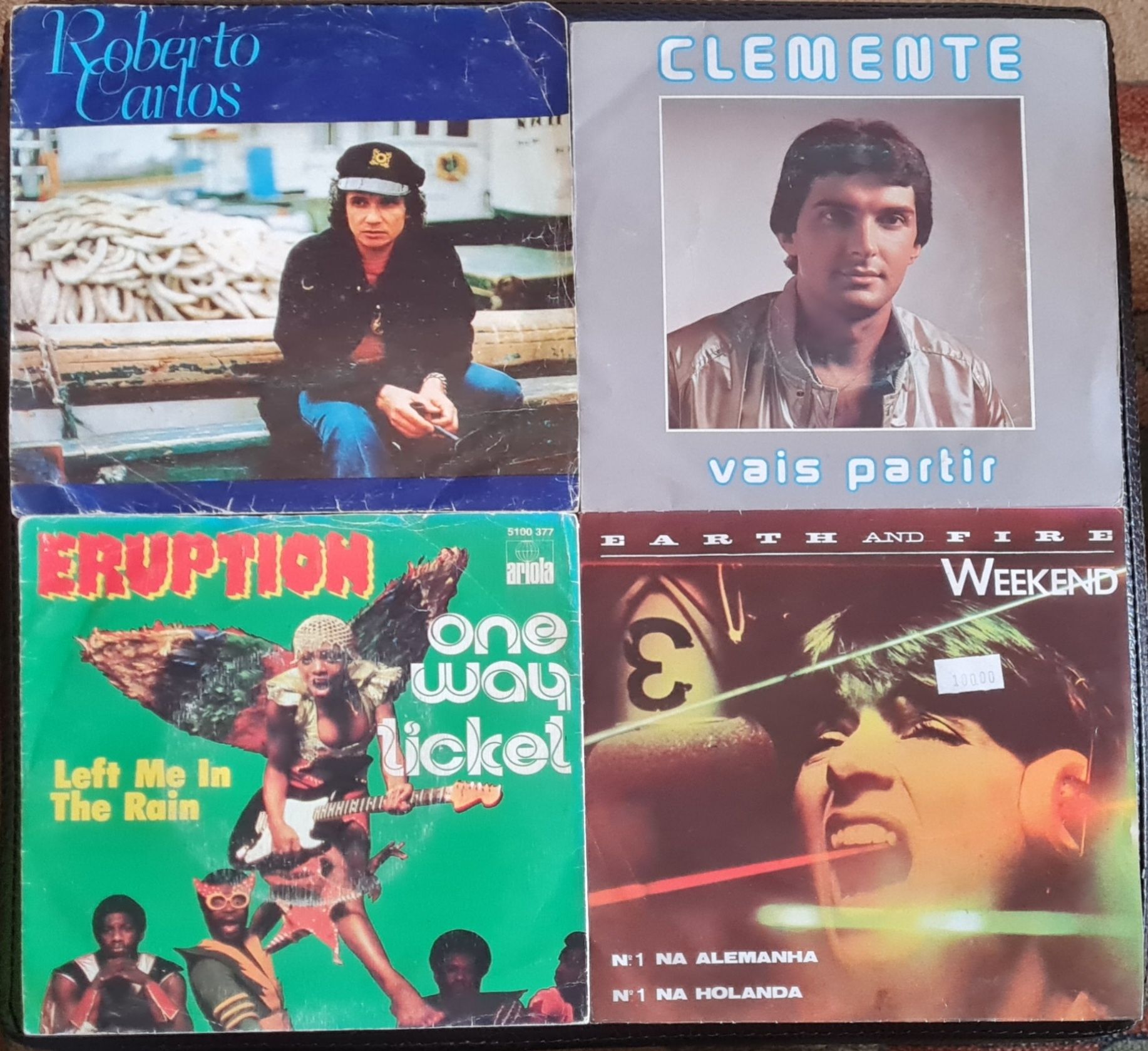 Lote de discos de vinil "Single"