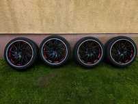 Keskin 5x112  ET45, 8J opony wielosezon Pirelli 225/40/18