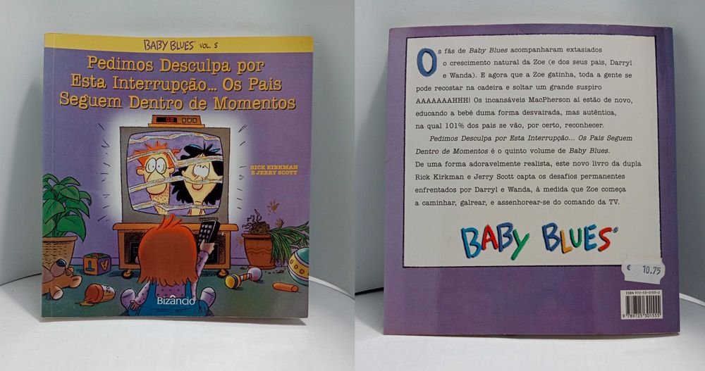 MAIS BARATO " Baby Blues " de Jerry Scott e Rirk Kirkman ( parte 1 )