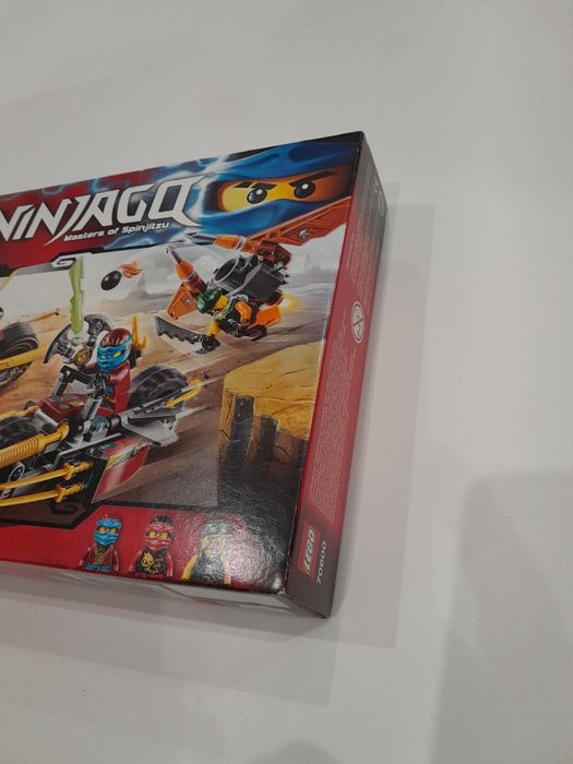 Nieotwarte Lego Ninjago 70600 Pościg na motocyklu
