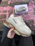 Balenciaga Triple S Clear Sole Beige