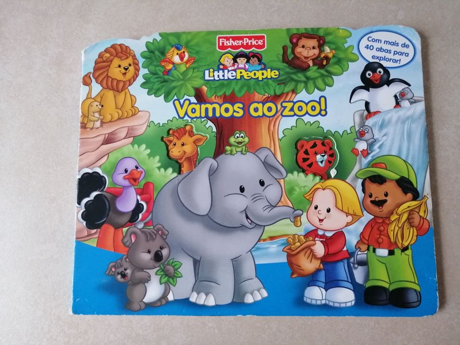 Livro - Fisher-Price Little People história infantil