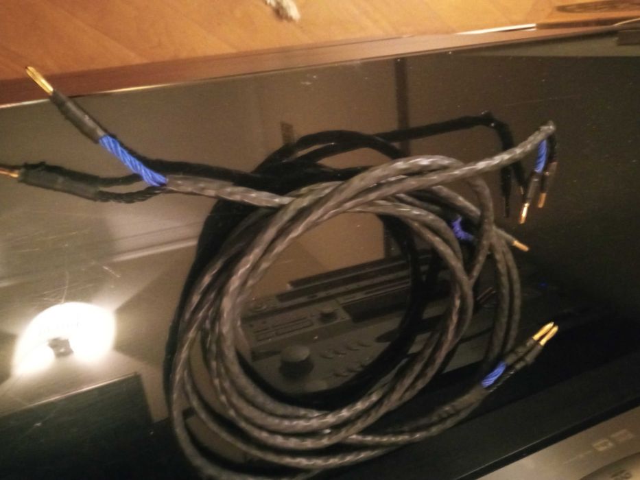 Par de cabos colunas Kimber 8TC 2.40 m