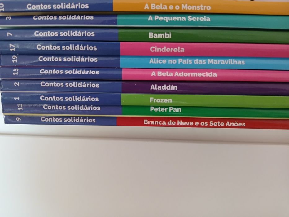 Livros coleção continente