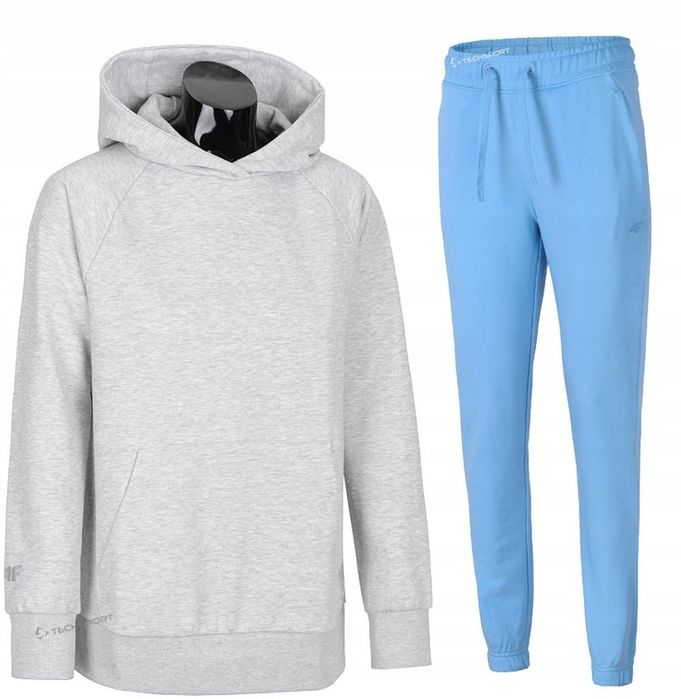 4f Damski Dres Bawełna Komplet Bluza Spodnie / rozm Xs