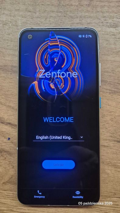 ASUS ZenFone 8  8/128GB Srebny