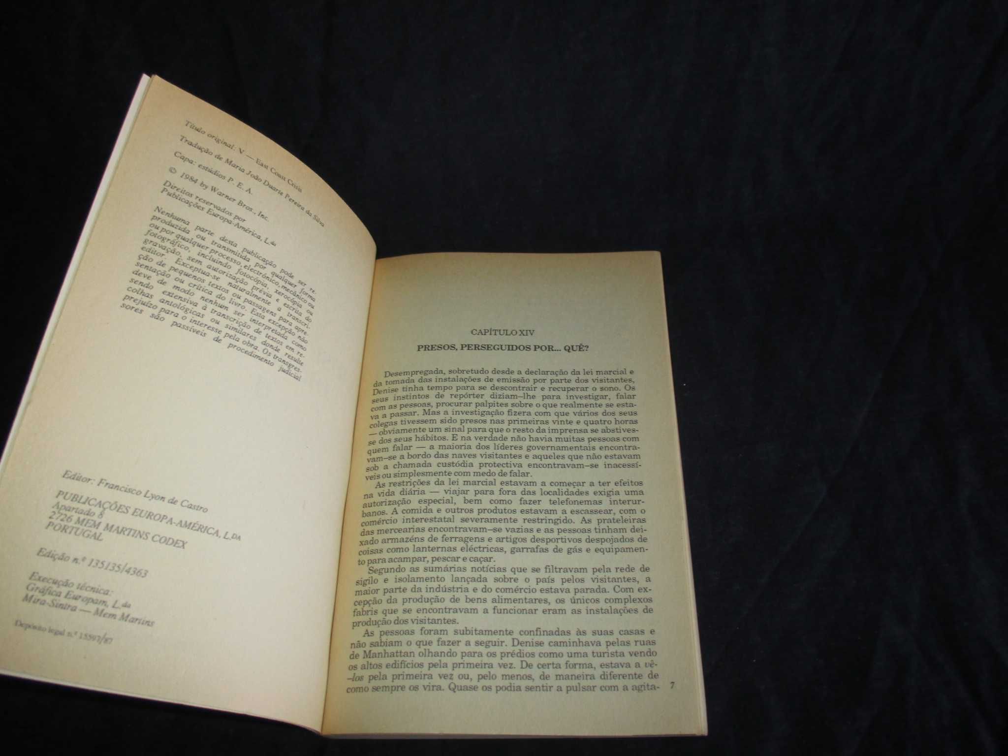 Livros V Crise na Costa Oriental Howard Weinstein A. C. Crispin