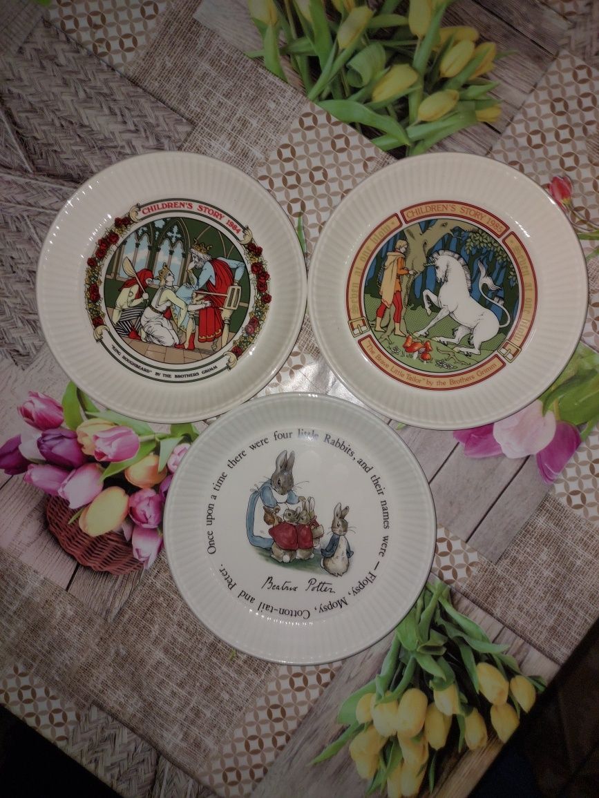 Вінтажні тарілки Wedgwood Англія. 1984-1985 років.