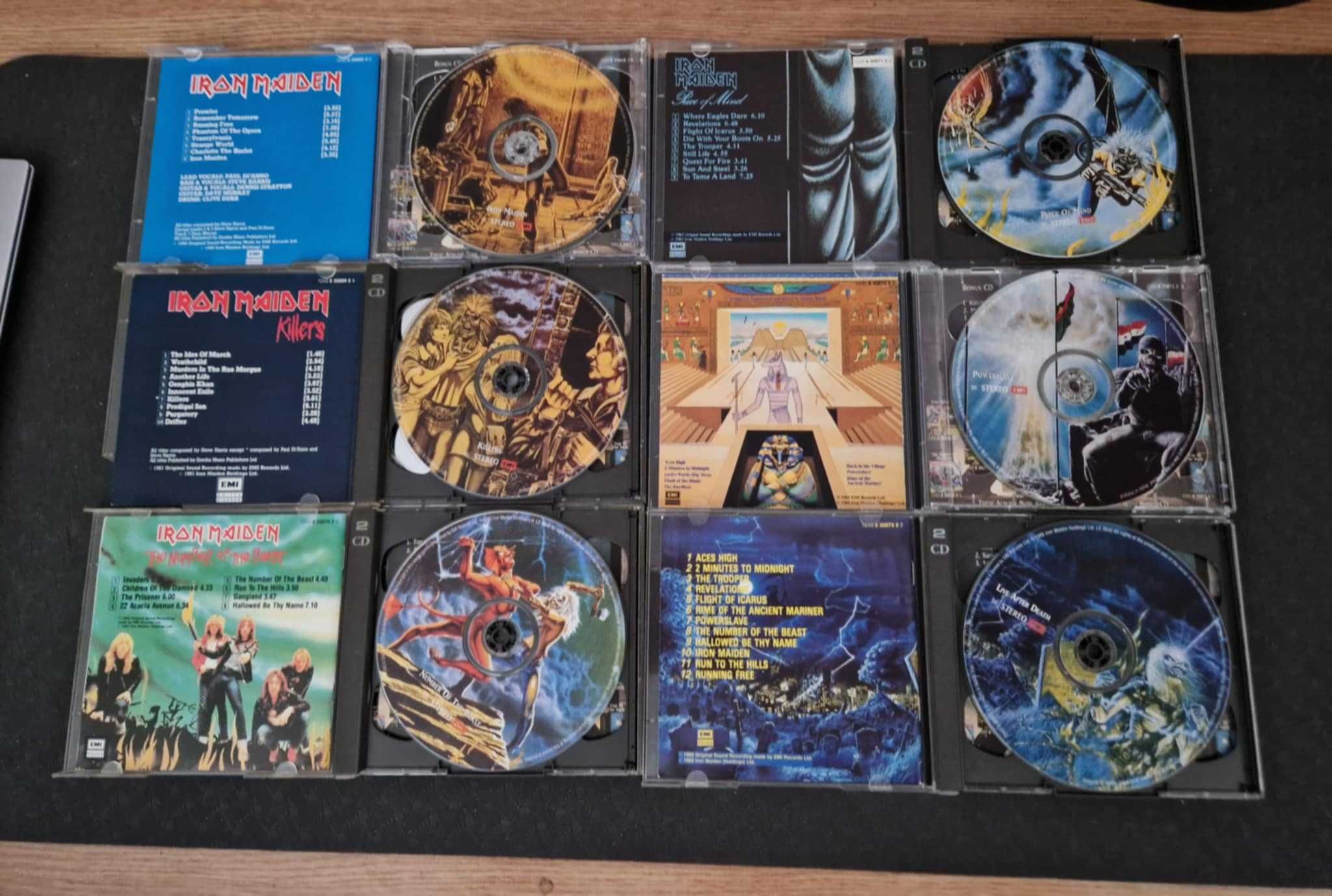 Iron Maiden 10 x Original Album Plus Bonus CD