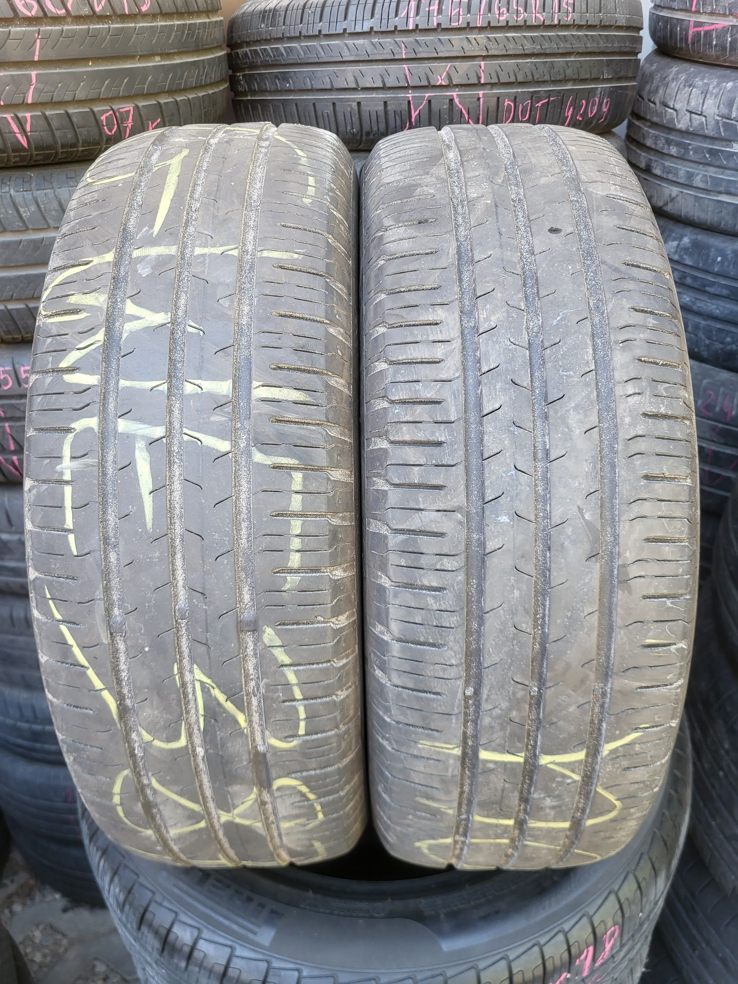 [2szt] Continental 195/65 r15 Letnie /// 4,75mm!!! 2024r MONTAŻ