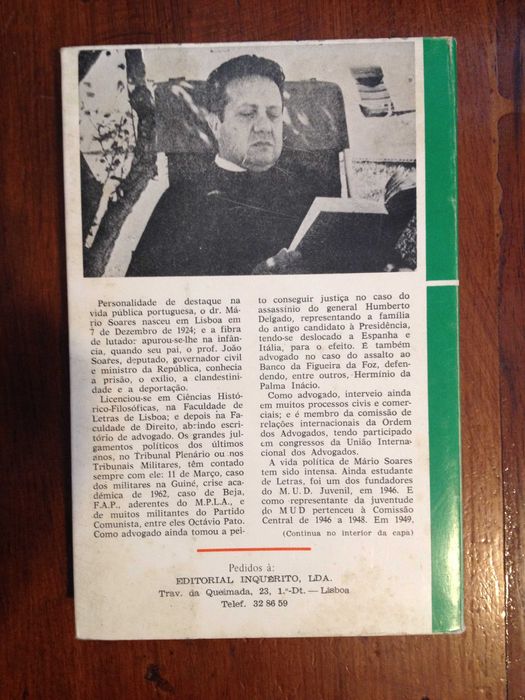 Mário Soares - Escritos políticos