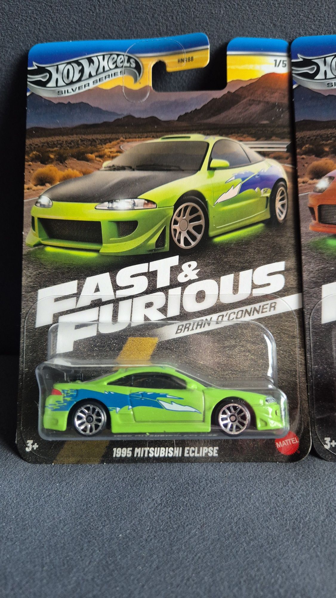 Hot Wheels Fast and Furious Brian O`Conner Full Set Skyline Supra