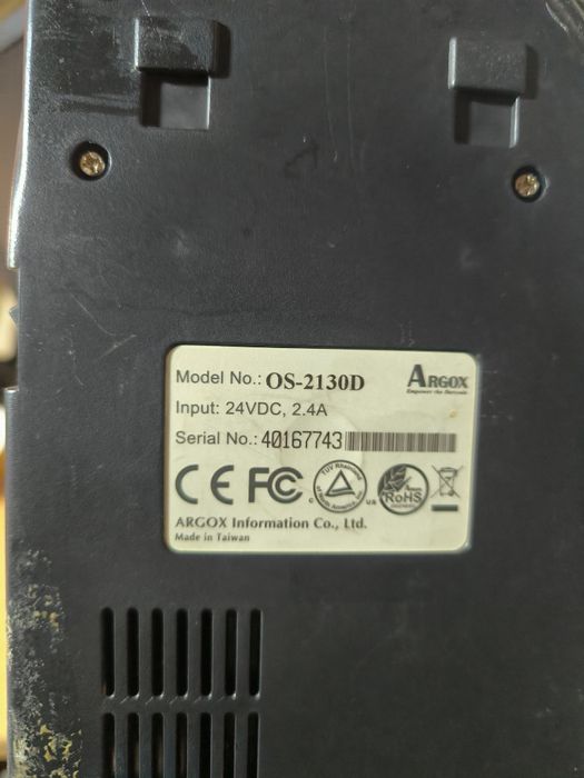 Принтер чеків етикеток Argox OS 2130D