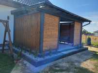 Pergola zadaszenie tarasu tarasy drewniane