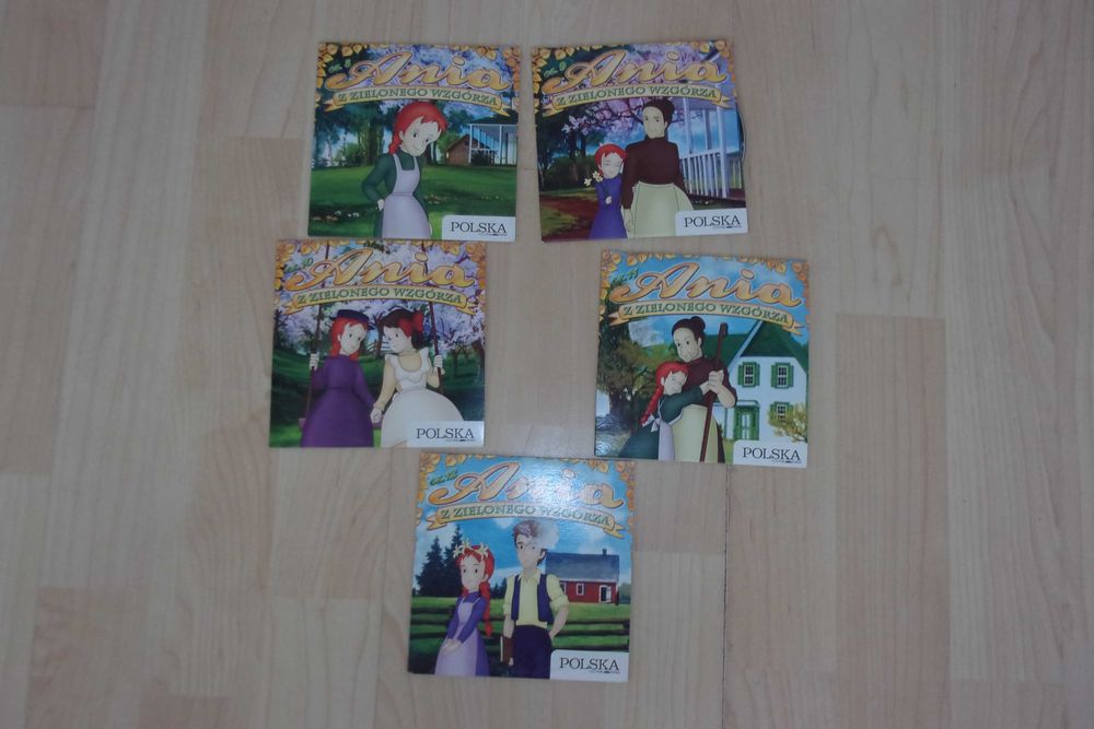 ania z zielonego wzgórza vcd 10 odcinków 4 płytki cz. 8 do 12