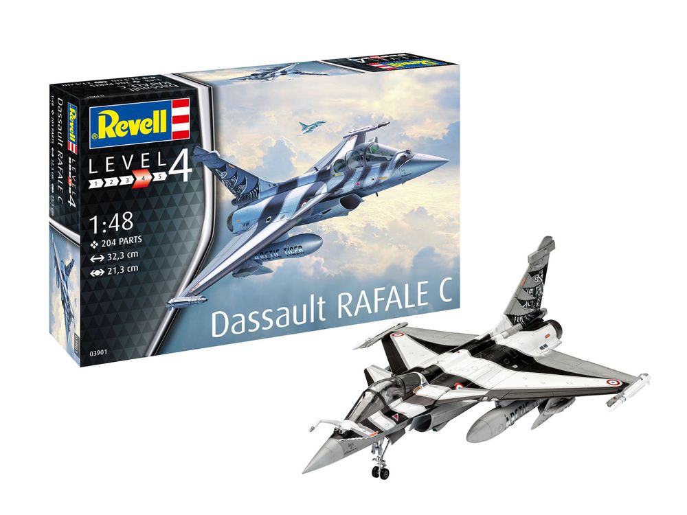 SAMOLOT model 1/48 Revell 03901 DASSAULT RAFALE C