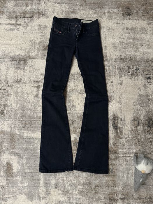 джинси кльош  DIESEL низька посадка xxs