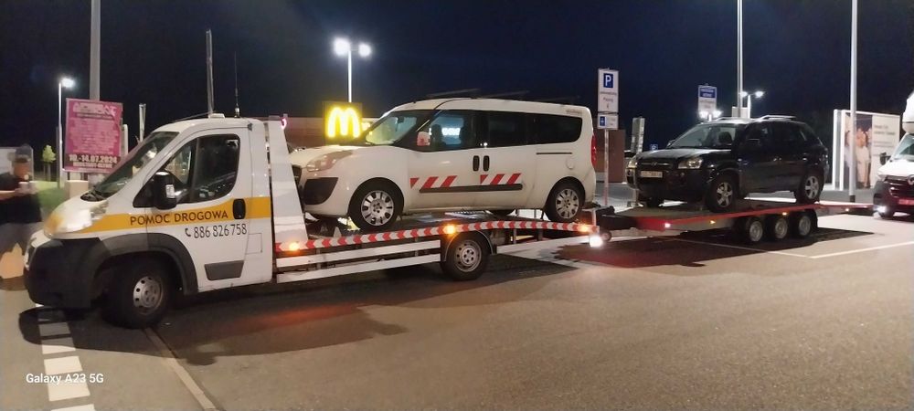 Pomoc Drogowa holowanie auta laweta transport Łodzi jachtów 10 m