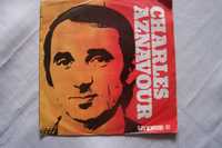 Charles Aznavour. Mała płyta winylowa.