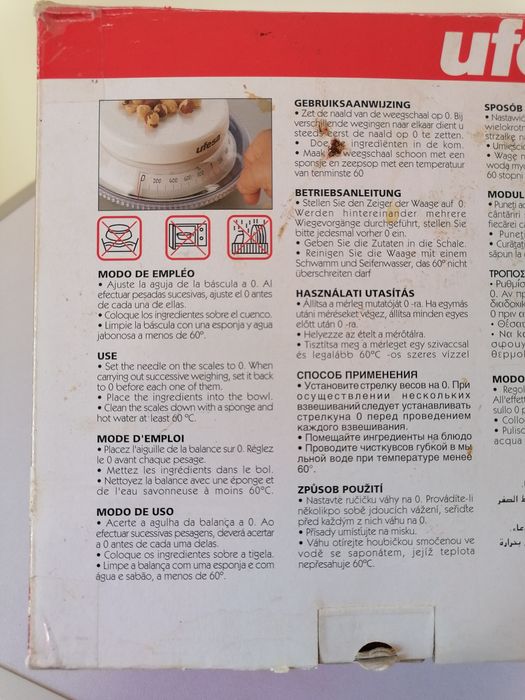 Balança de cozinha UFESA