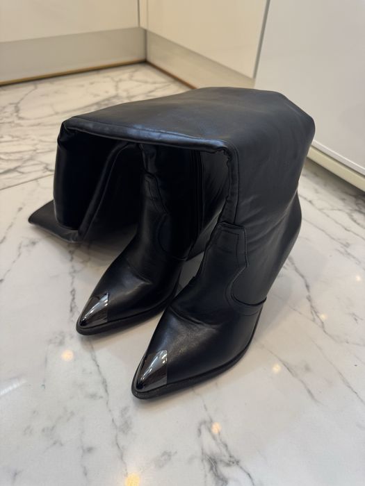 Чоботи-козаки жіночі (практично нові)