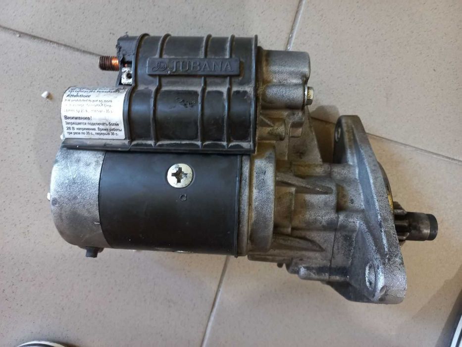 Стартер Редукторний 24В 4,5кВт JUBANA для ГАЗ 3309, 3307, 53