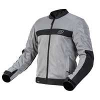 Motocyklowa Kurtka Tekstylna Ozone Dart Silver/Black