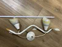 lampa sufitowa 2 żarówki