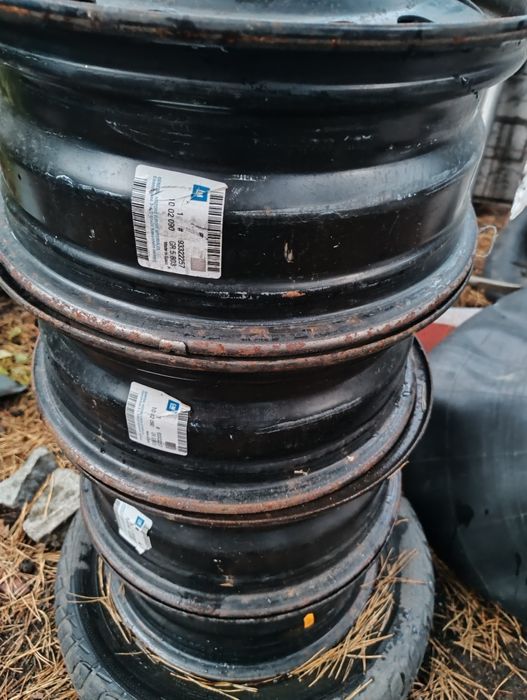 Felgi stalowe 15 opel komplet