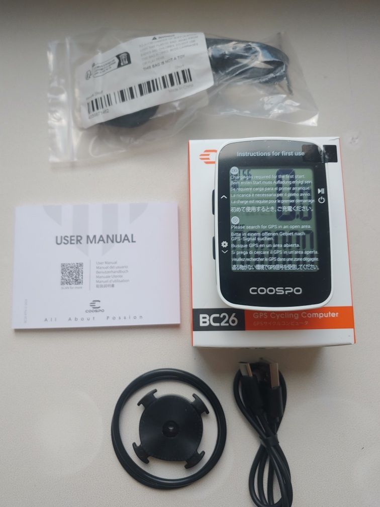 Новий надійний GPS велокомп'ютер.