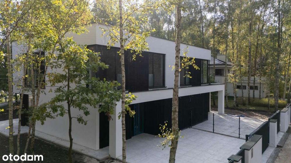 Nowoczesny Dom 126m2 w otulinie drzew - Osowiec