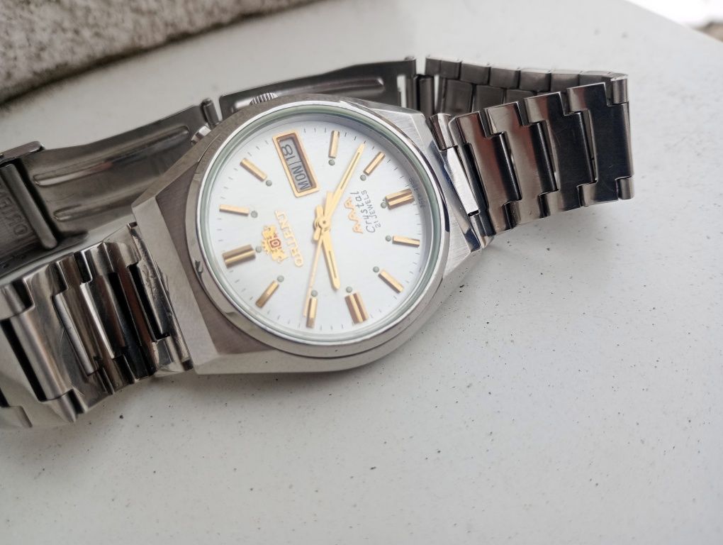 Czysta perła zegarek orient crystal japoński ni seiko citizen Tissot