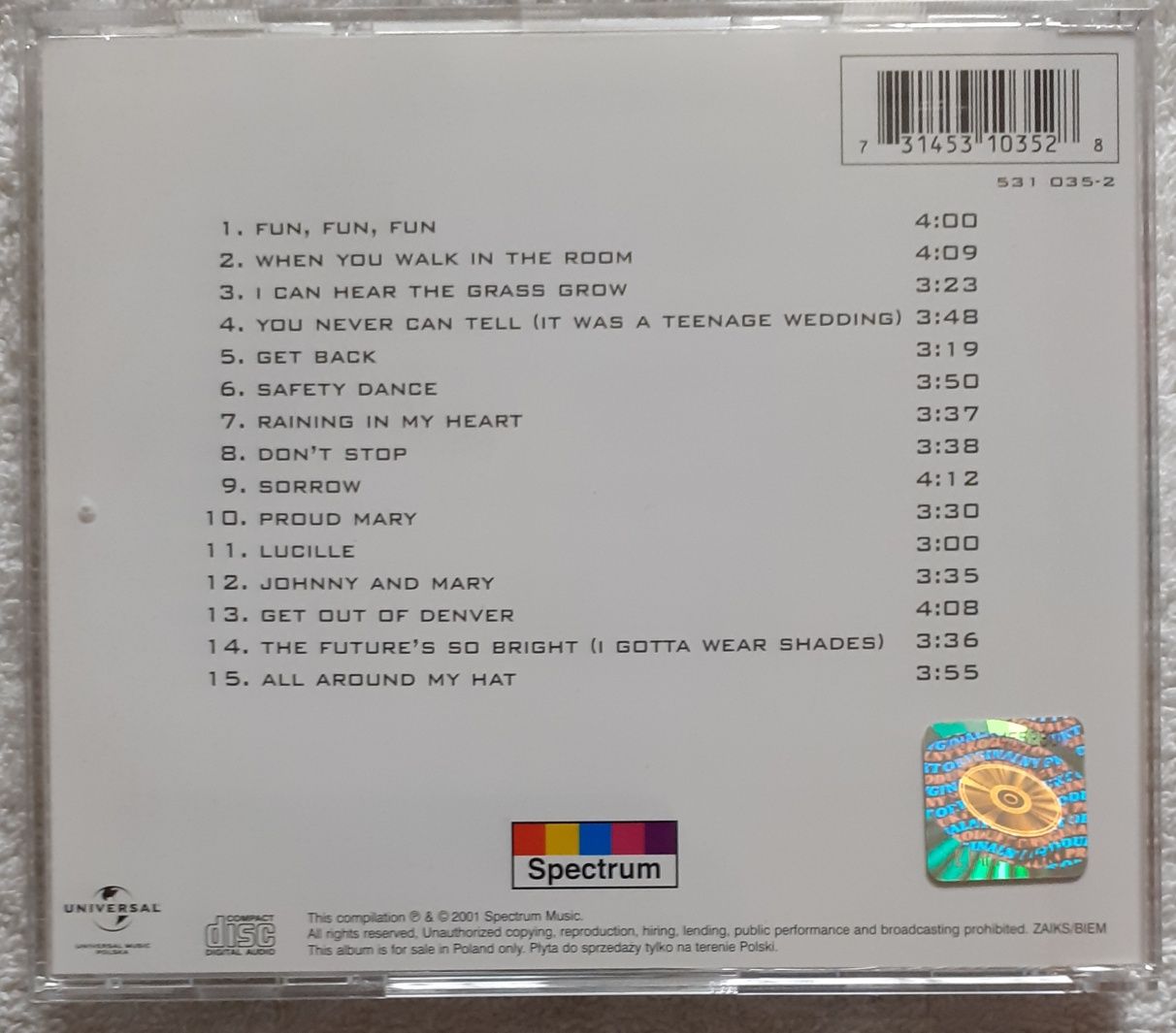 Status Quo ‎– Don't Stop (CD, Reissue)