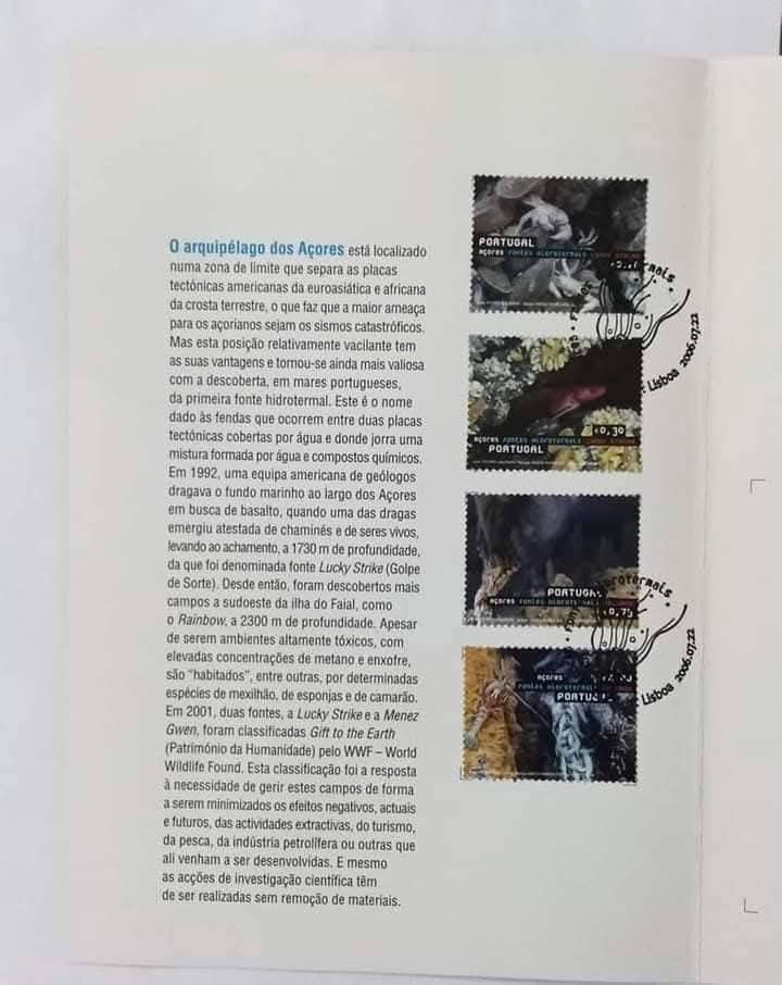 Açores Fontes Hidrotermais - Pagela