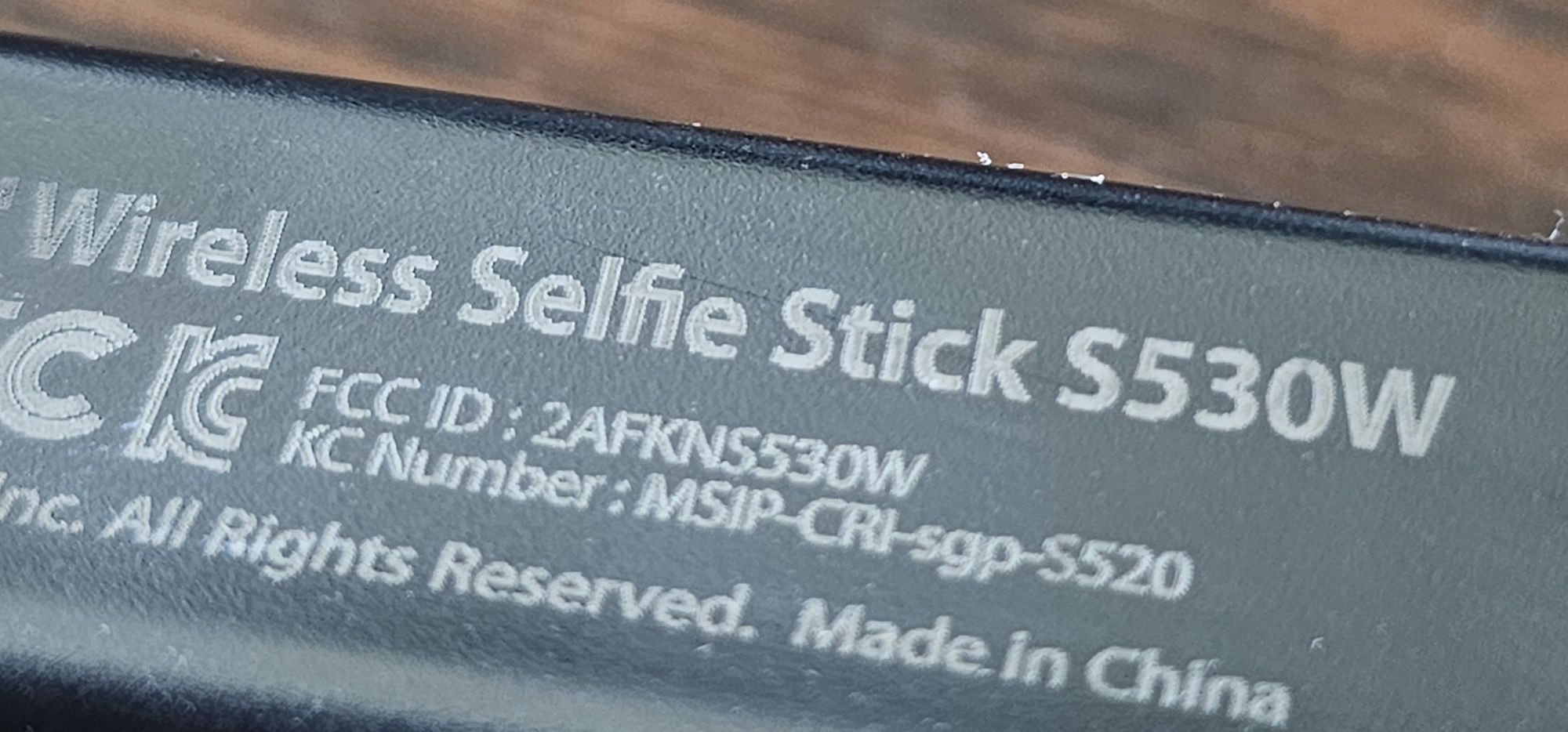 Selfiestick Spiegen S530W Bluetooth
