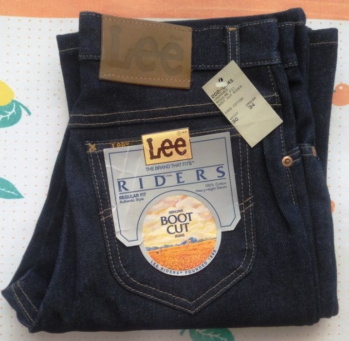 LEE RIDERS Made in USA Джинсы из 80-х. Новые с этикетками! 30х34