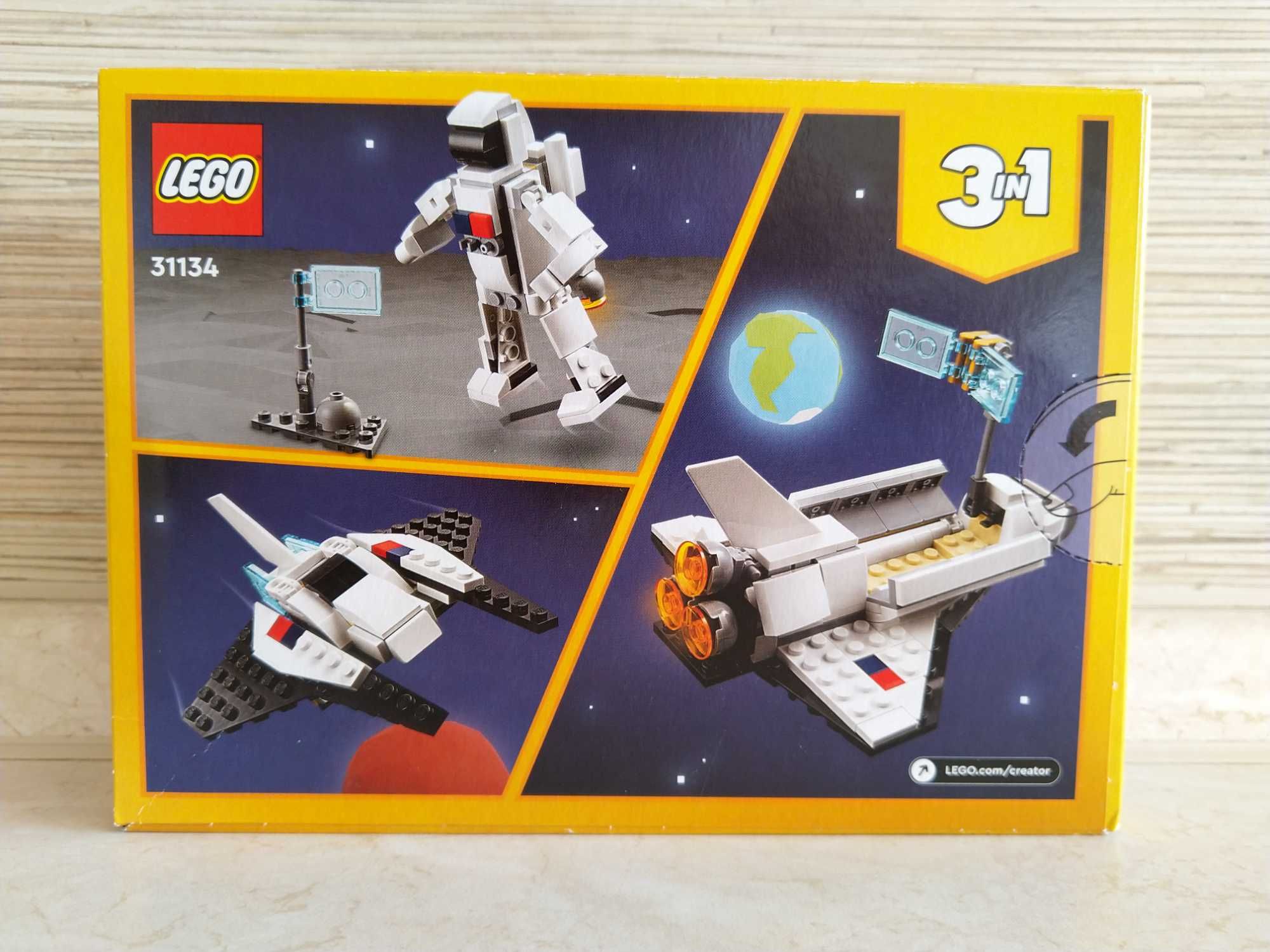 HIT Lego Creator prom kosmiczny robot transformers 31134 KURIER