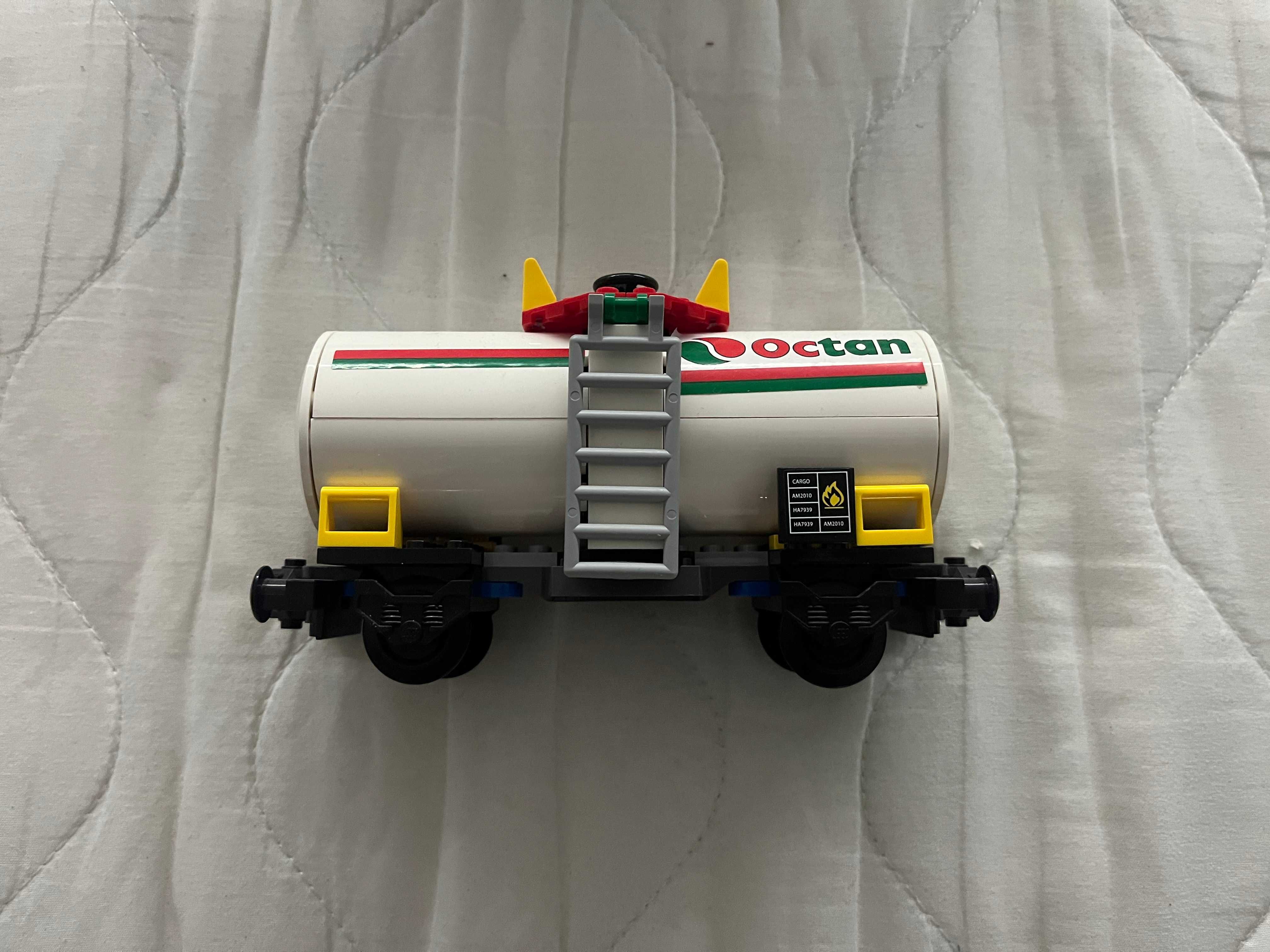 Lego 7939 city wagon cysterna train pociąg
