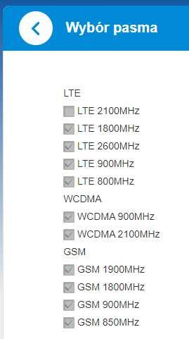 ZTE 4G Wireless router na kartę SIM (model MF286)