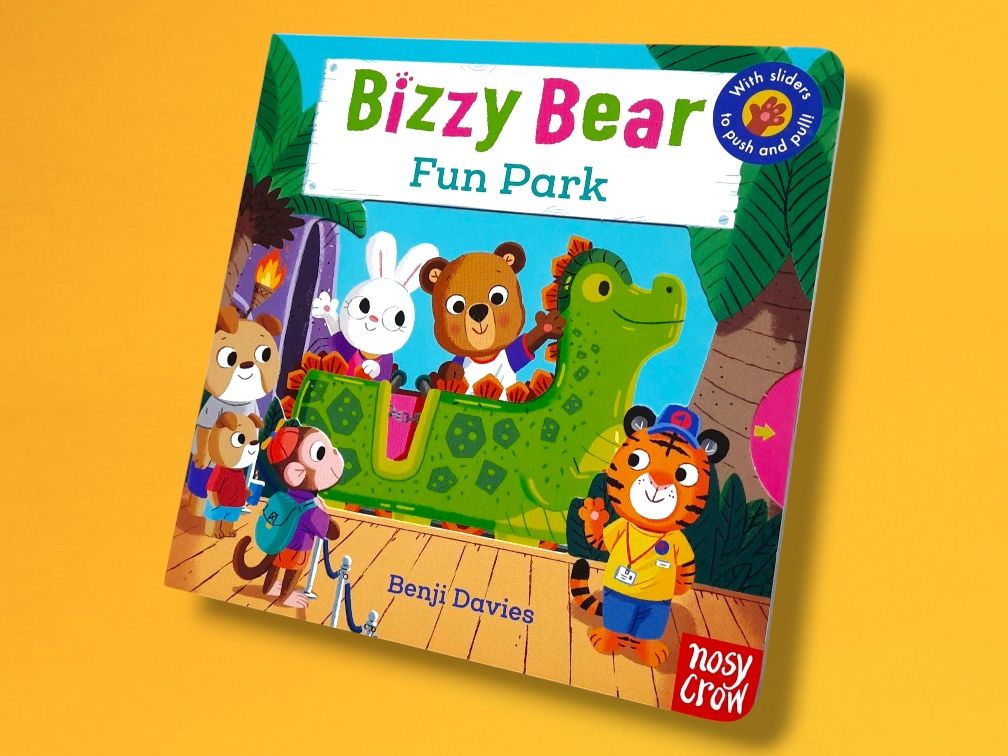 NOWA Bizzy Bear Fun Park miś pracuś książeczka po angielsku