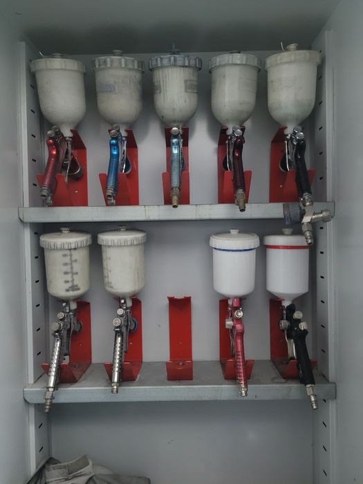 Secção de pintura auto completa