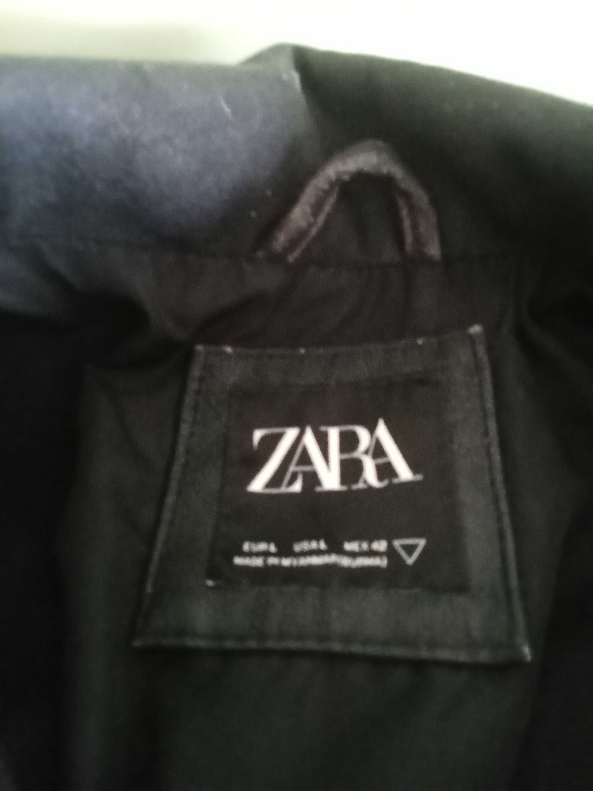 Casaco cabedal ZARA - Preço leva já só até 27 Agosto 2025
