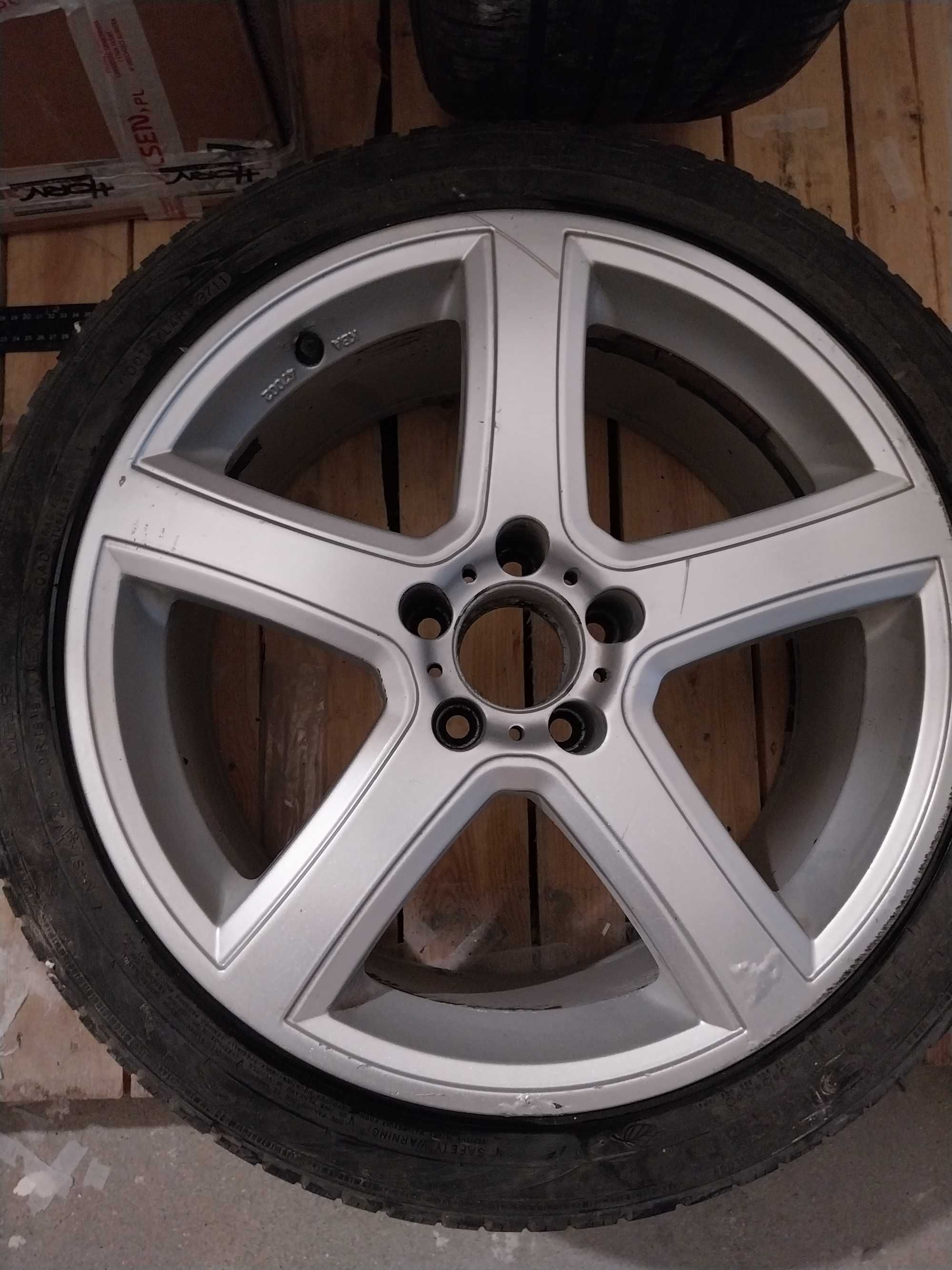 Felgi aluminiowe mercedes CLS KBA 47002 8.5" x 18" 5x112 ET49