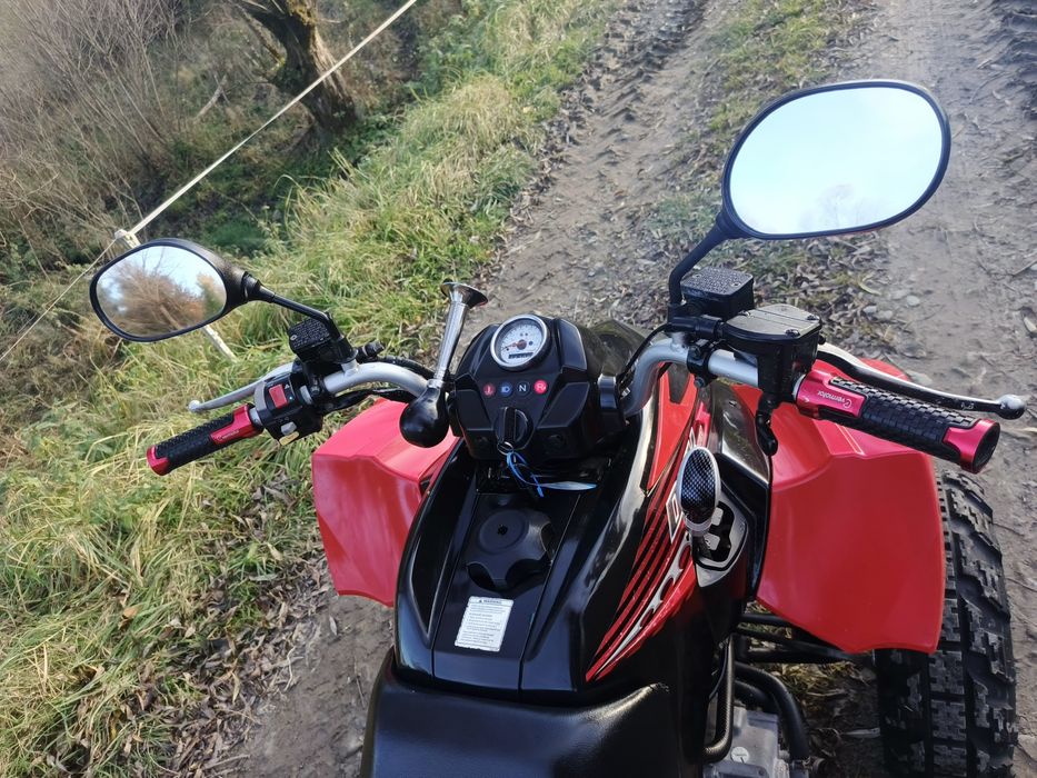 Arctic cat dvx250 Homologacja L7e (Kymco mxu)