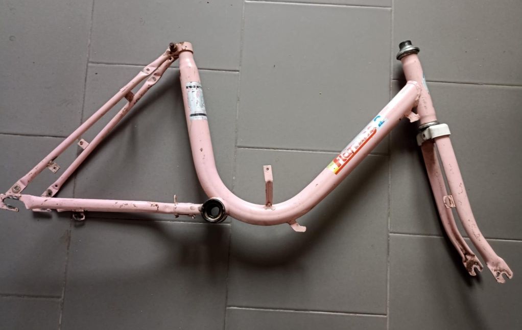 Rama rower flaming PRL Romet fsm wigry